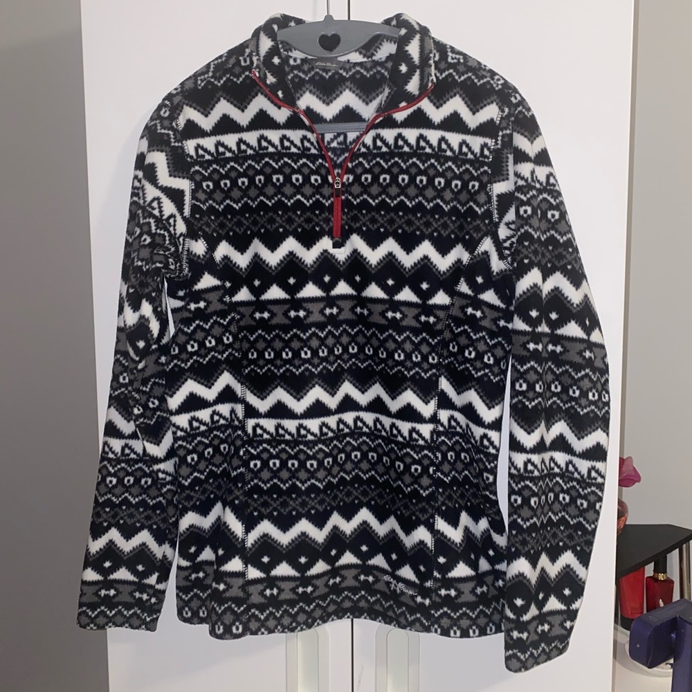 Eddie Bauer 3/4 Zip Up Winter Fleece - XS